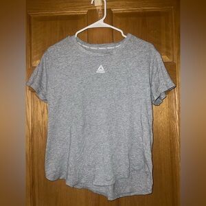 Reebok Gray Short Sleeve Tee Classic Comfort